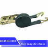Dây tăng đơ bản 25mm màu đen 1 tấn