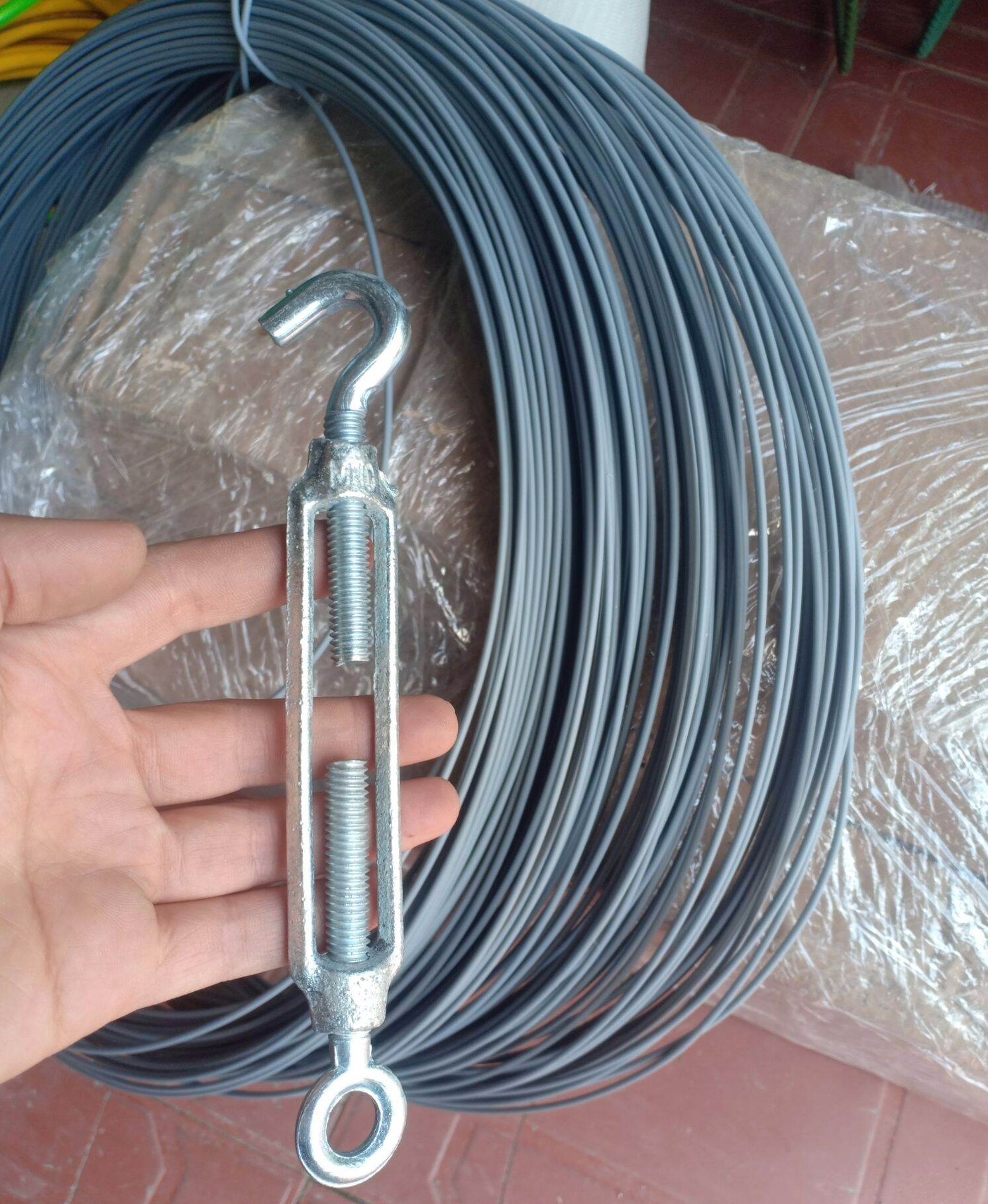 Dây cáp thép bọc nhựa 16mm tại Đà Nẵng